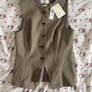 Aritzia Regal Vest - wool